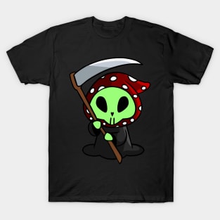 Alien Grim Reaper Mushie T-Shirt